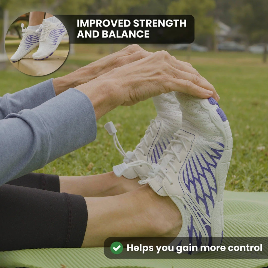 Stride+ | All-Day Comfort & Pain-Free Barefoot Shoes for Women Over 50